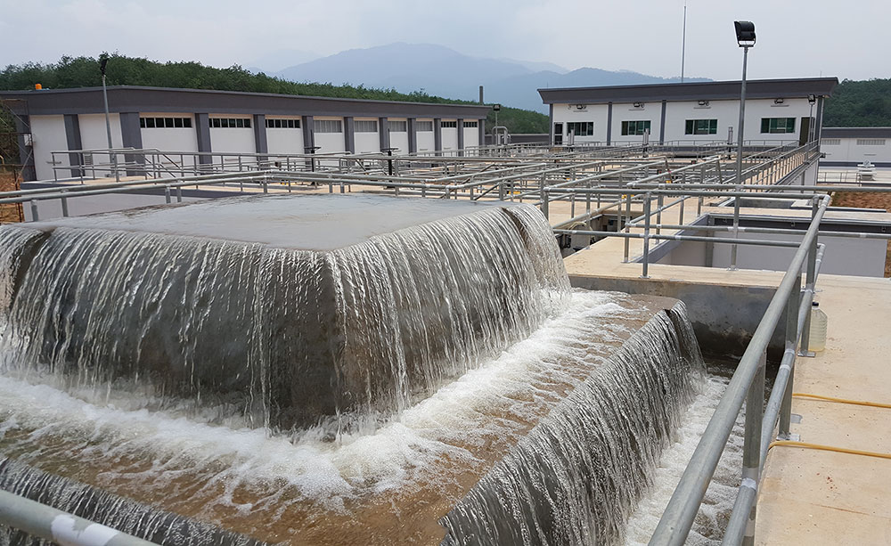 Potable water treatment process
